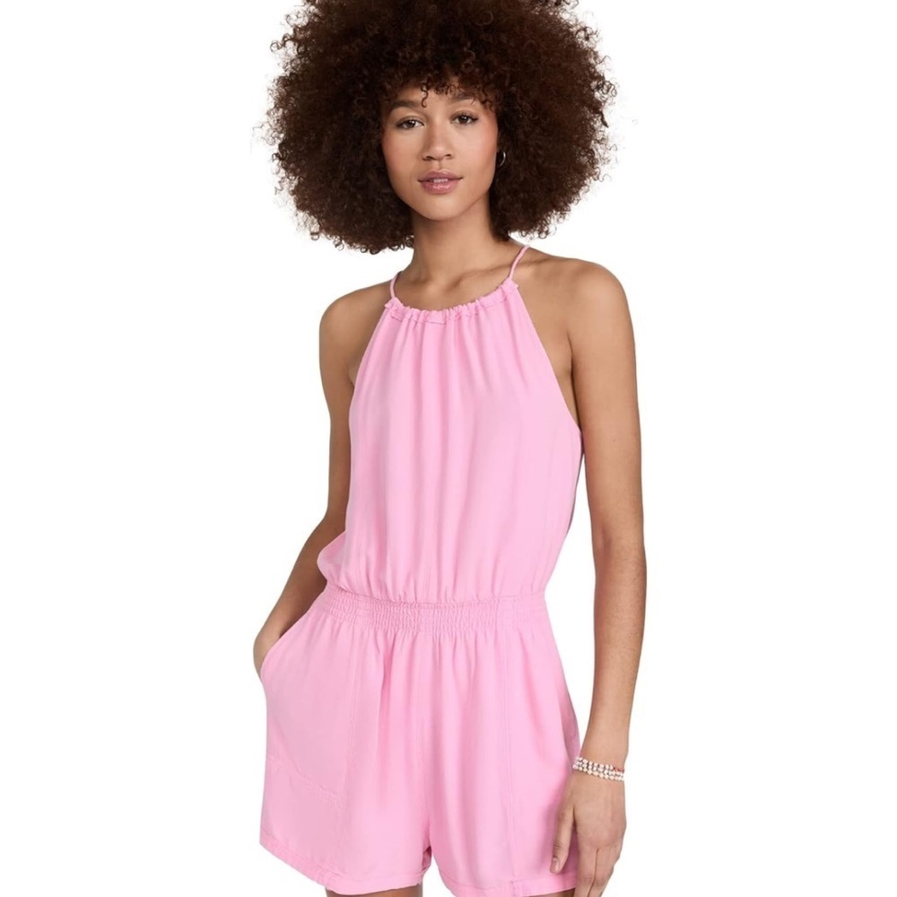 Splendid Pink Hannah Rompers NEW - Picture 2 of 6